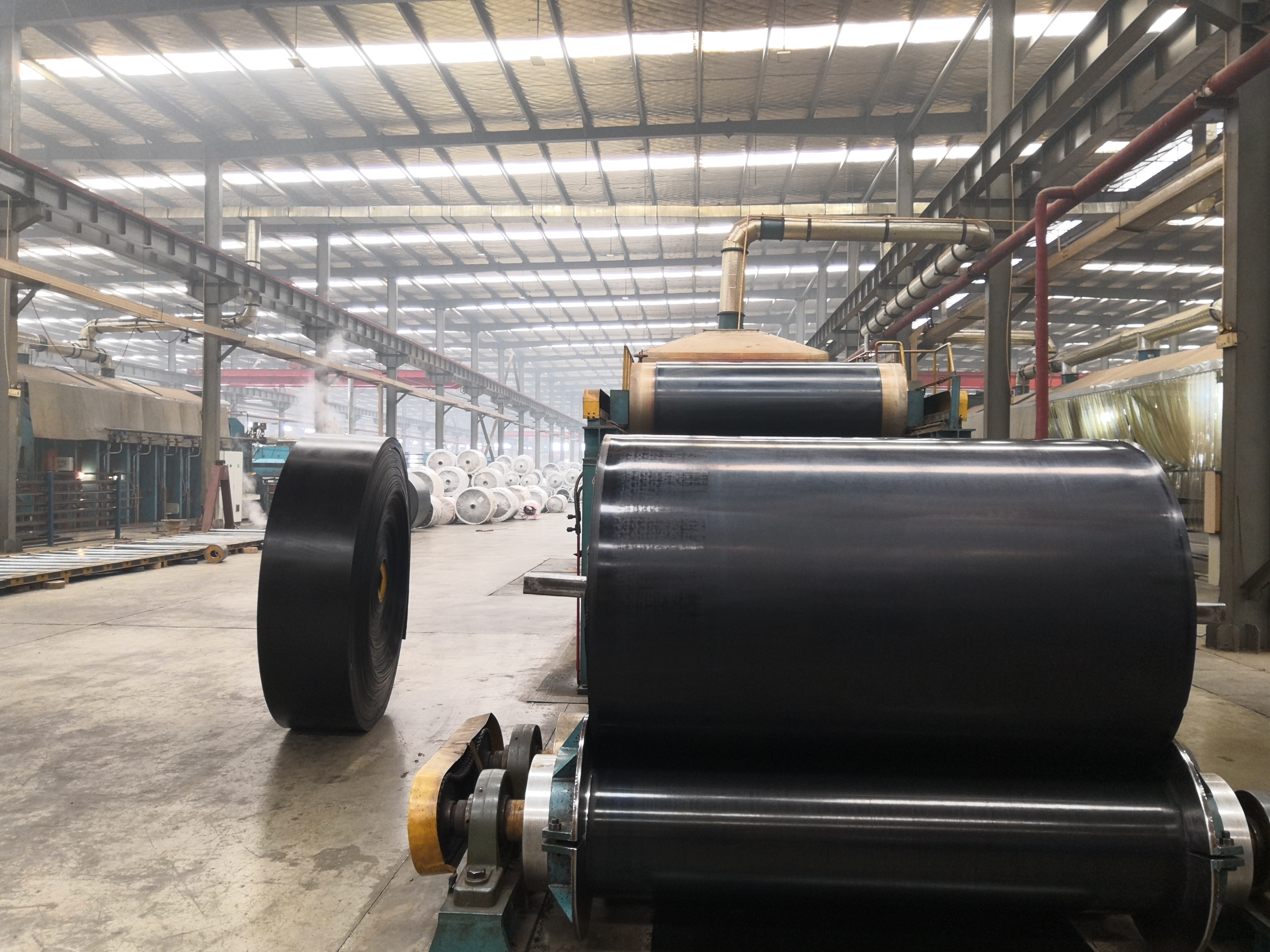 Fabric core conveyor belt repair Fabric core conveyor belt repair